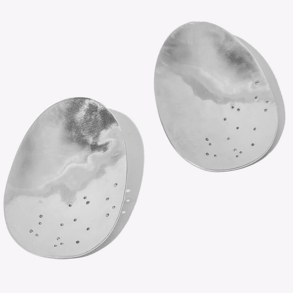 Origin Statement Earrings - Sterling Silver