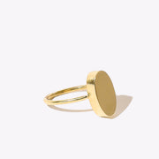 Pebble Simple Ring - Brass