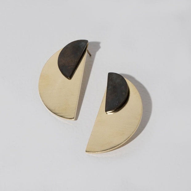 Balance 2-in-1 Earrings | Mixed Metals