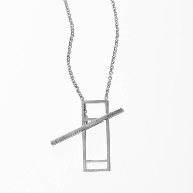 Foundation Lariat Necklace | Sterling
