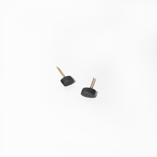 Pebble Stud Earrings | Available in 3 Finishes