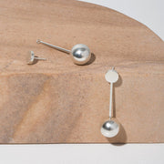 Strength Pendulum Jacket Earrings | Brass or Sterling