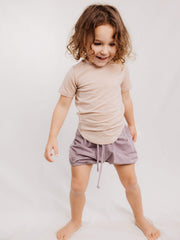 Child Juniper Shorts Mauve
