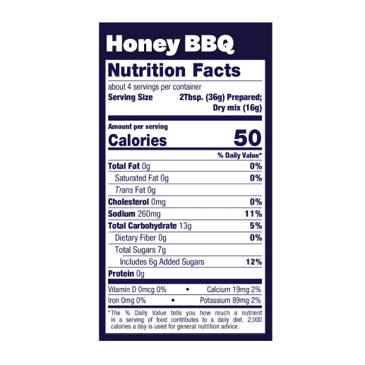 Honey Hickory BBQ (3 Pack)