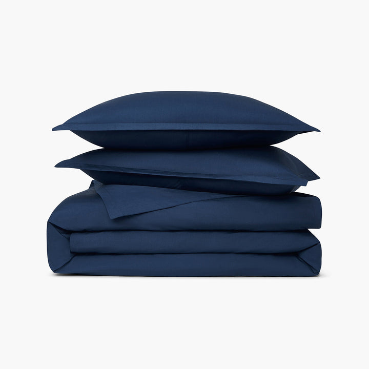 Organic Percale Duvet Set