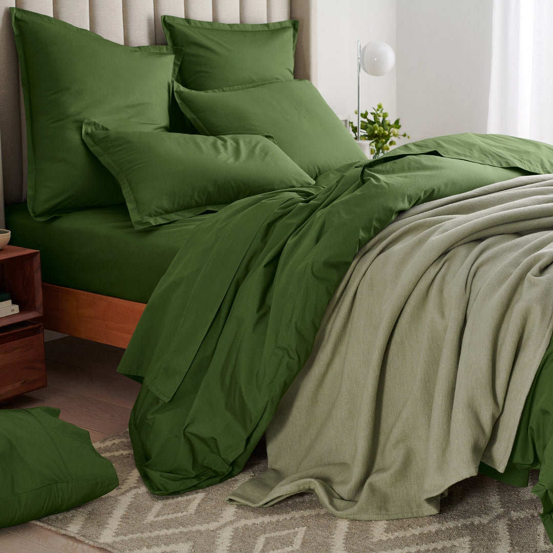 Organic Percale Duvet Set