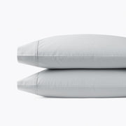 Organic Percale Pillowcase Set - Oyster