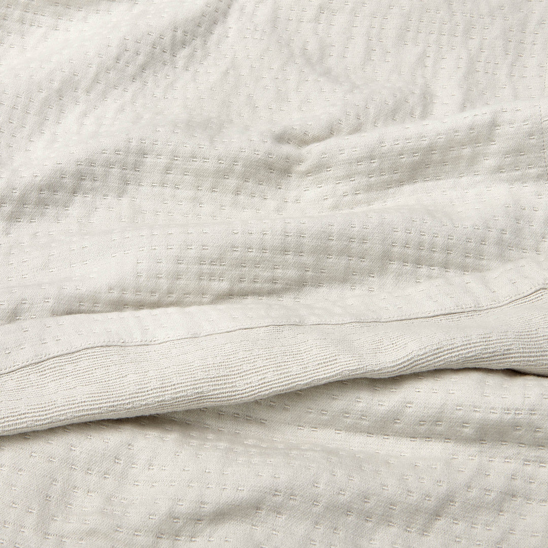 Organic Matelasse Blanket