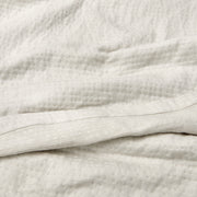 Organic Matelasse Blanket - Vapour