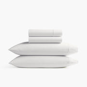 Organic Percale Sheet Set - White