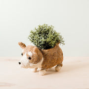 Corgi Succulent Pot - Handmade Planters | LIKHA