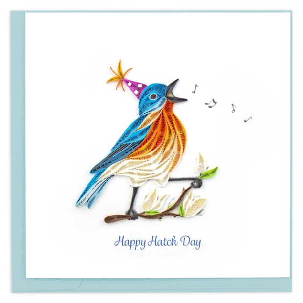 Happy Hatch Day Quilled Card