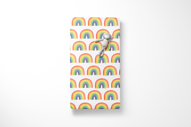 Rainbow Crib Sheets