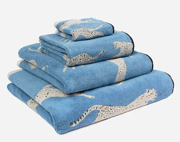 Leaping Leopards Organic Cotton Bath Towel