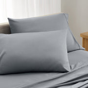 Organic Sateen Pillowcase Set - Slate
