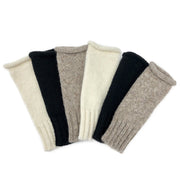 Black Essential Knit Alpaca Gloves