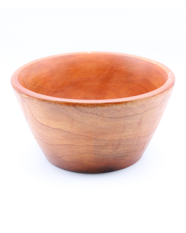 Hand-Carved Wood Bowl