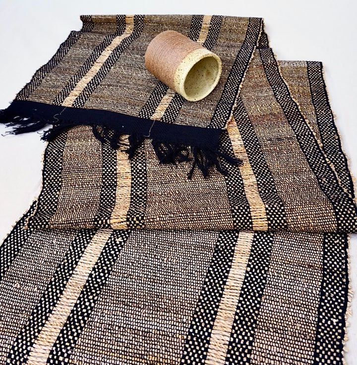 Black Table Runner