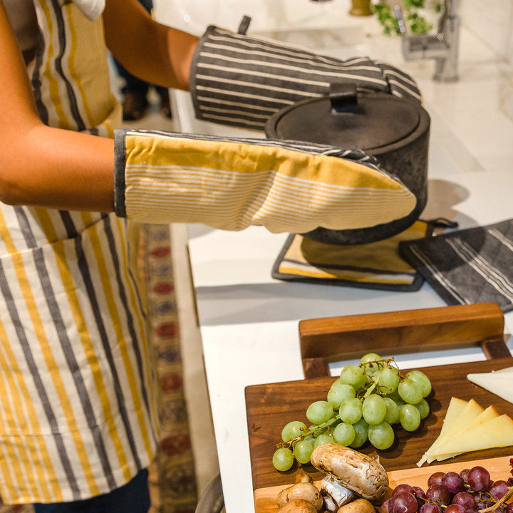 Stripe Kitchen Full Apron