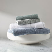Textured Organic Cotton Towel - Lichen