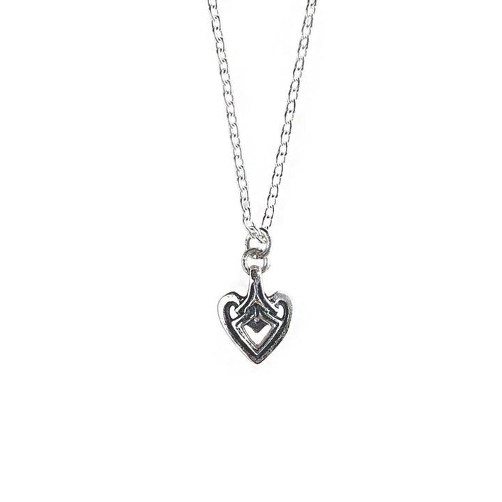 Tiny Heart Charm Necklace