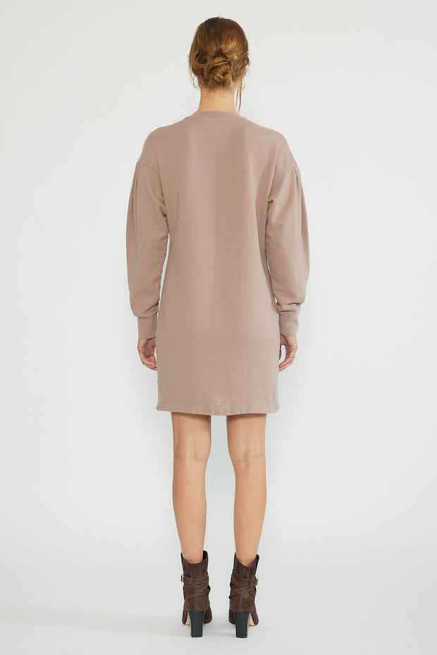 Viola Sweatshirt Dress - Woodrose