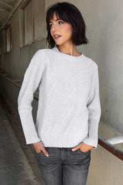 Organic Cotton Cable Pullover