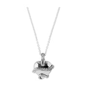 Wise Heart Silver Charm Necklace