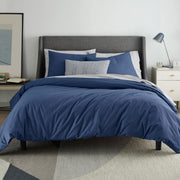 Woven Textured Handmade Pillow - Blue Quartz