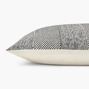 Woven Textured Handmade Pillow - Raven