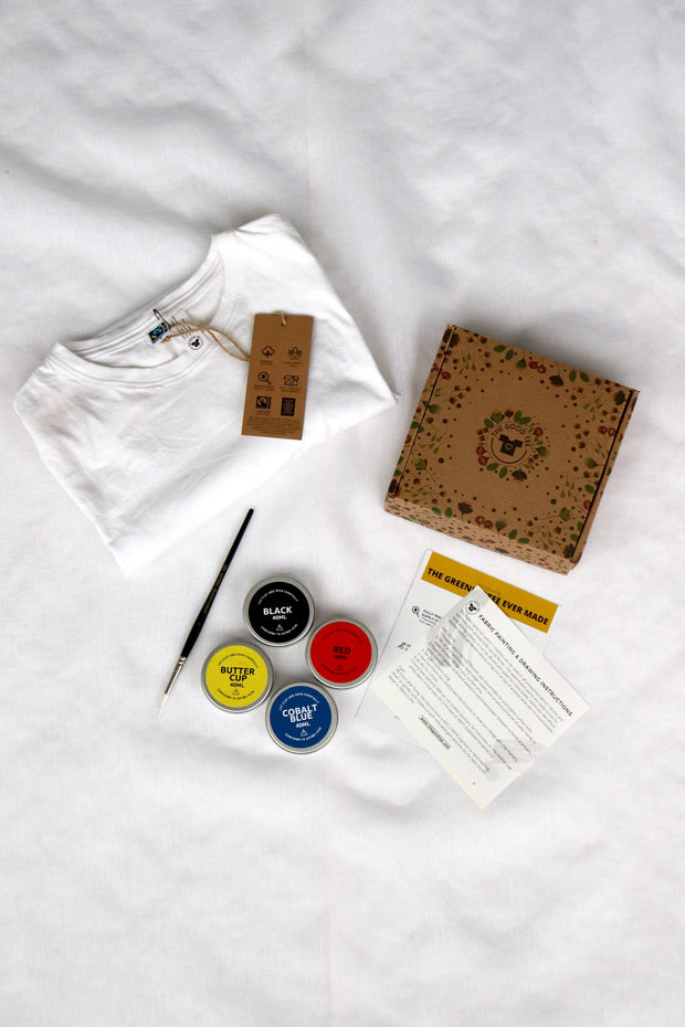Fabric Painting Kit + Sustainable Youth Tshirt